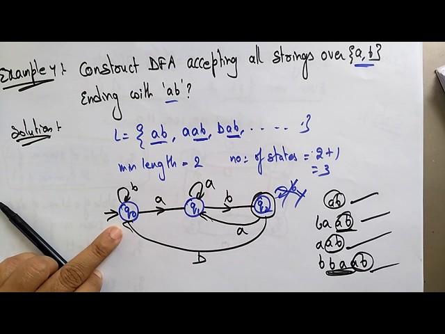 dfa example with solution | Part-3 | TOC  | Lec-12 | Bhanu Priya