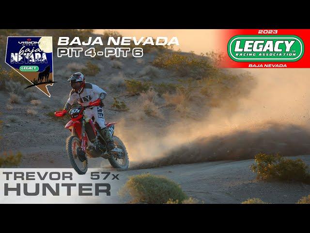 2023 Legacy Baja Nevada Day 1 Open Pro Motorcycle | Honda CRF450X | Trevor Hunter 224