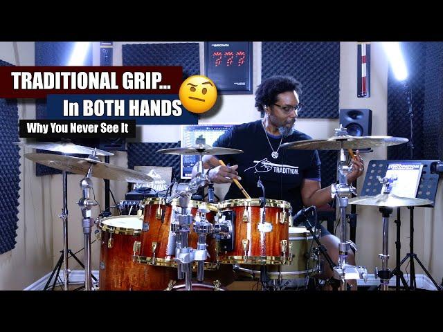 Rob Brown Plays Traditional Grip...In Both Hands?! 