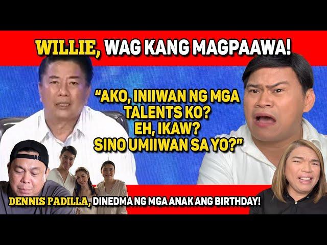OGIE DIAZ, ISA-ISANG SINAGOT ANG PANUNUMBAT NI WILLIE REVILLAME!  SINO'NG UMAAPI SA 'YO?"