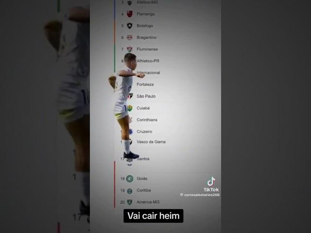 VAI CAIR HEIN SANTOS NA SÉRIE B