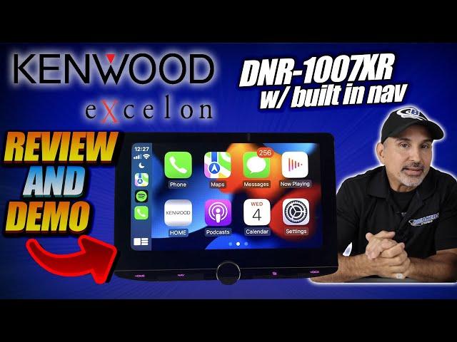 Kenwood Excelon Reference DNR1007XR 10.1" Floating Panel Car Stereo Headunit w/ built in Navigation