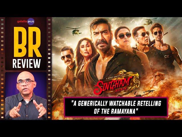 Singham Again Movie Review By Baradwaj Rangan | Ajay Devgn | Kareena Kapoor Khan | Rohit Shetty