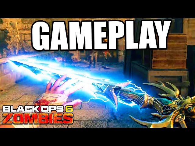 BLACK OPS 6 ZOMBIES - OFFICIAL DLC 1 CITADELLE DES MORTS GAMEPLAY TRAILER!!!