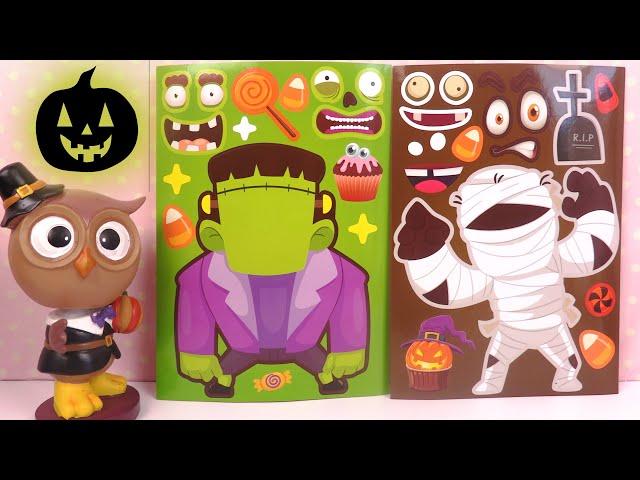 Halloween Crée ton Personnage | Frankenstein Momie Vampire Sorcière