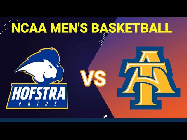 Hofstra Pride vs North Carolina A&T Aggies | 2025 NCAA MEN'S BASKETBALL LIVE SCORE