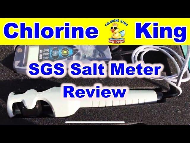 SGS Instruments Salt/TDS/Temp Meter Review Chlorine King Pool Service