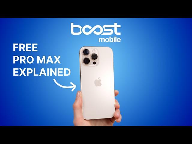 Boost Mobile's Free iPhone 16 Pro Max Deal: Explained!