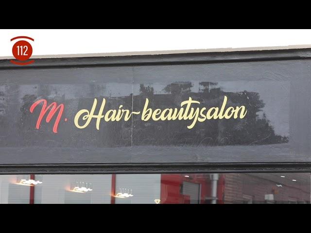 Plafond van kapsalon Malika Hair & Beauty stort naar beneden