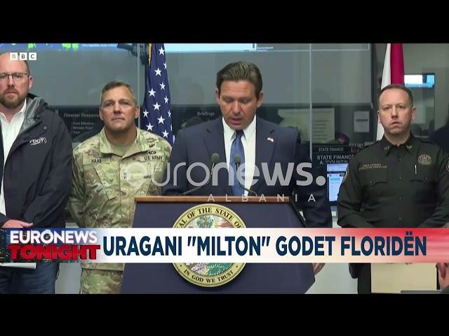 Përmbytje biblike në Florida! Pamjet kur uragani ''Milton'' godet qytetin