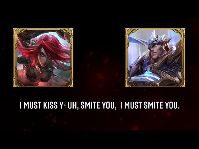 KATARINA - What champions think about her? And she about them