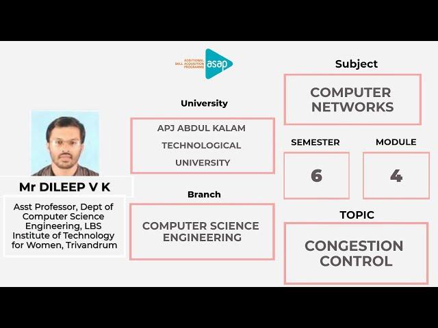 ASAP Engineering Session 82 | 𝐂𝐒 | 𝐒𝟔 | 𝐂𝐨𝐧𝐠𝐞𝐬𝐭𝐢𝐨𝐧 𝐂𝐨𝐧𝐭𝐫𝐨𝐥 𝐛𝐲 𝐌𝐫 𝐃𝐢𝐥𝐞𝐞𝐩 𝐕 𝐊