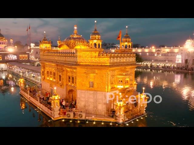 Amritsar Golden Temple 4K Drone Footage