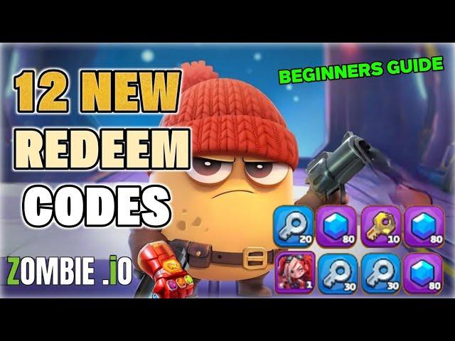 Zombie.io 12 Redeem Codes 2024 | New Zombie.io Gift Code | Zombie.io Potato Shooting Gameplay