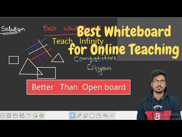 best whiteboard for online teaching | Teach Infinity