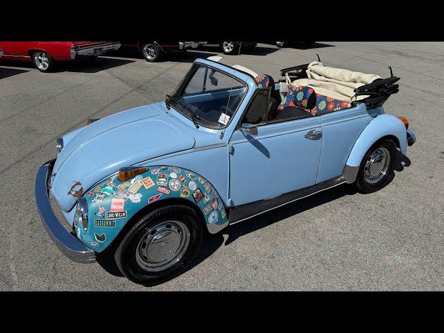 Test Drive 1979 Volkswagen Beetle Convertible $8,950 Maple Motors #3094