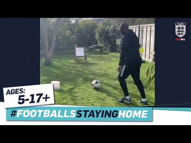 Pete Augustine: Deck Chair Challenge | #FootballsStayingHome | FA Learning At Home