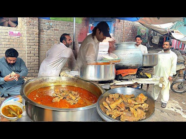 40/- Rs ROADSIDE DHABA FOOD  PAKISTAN STREET FOOD TOUR - CHEAP PRICE DAAL CHAWAL | CHANAY | CHAWAL