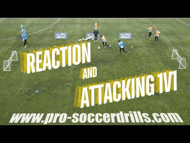 Reaction and 1v1 For Two Goals