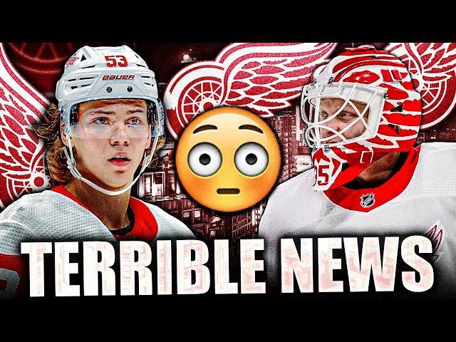 TERRIBLE DETROIT RED WINGS NEWS: IT GETS EVEN WORSE FOR VILLE HUSSO + MORITZ SEIDER SPEAKS OUT