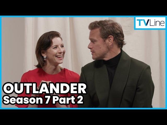 Outlander Stars on Season 7, Part 2 | Jamie and Claire Interview