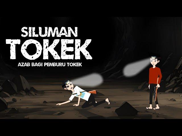 Kartun Hantu - Siluman Tokek - Azab pencari tokek #animasihorror