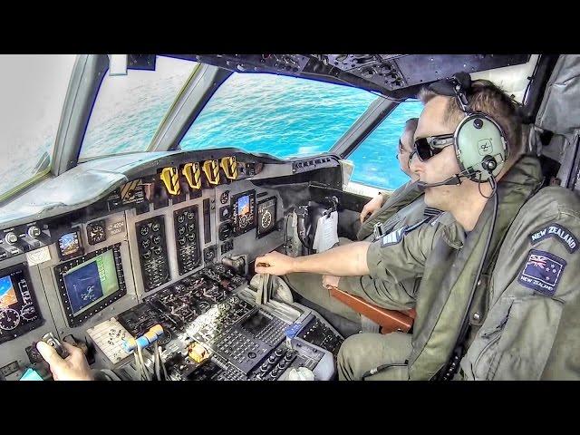 New Zealand Air Force Anti-Submarine Warfare – P-3 Orion Torpedo Launch