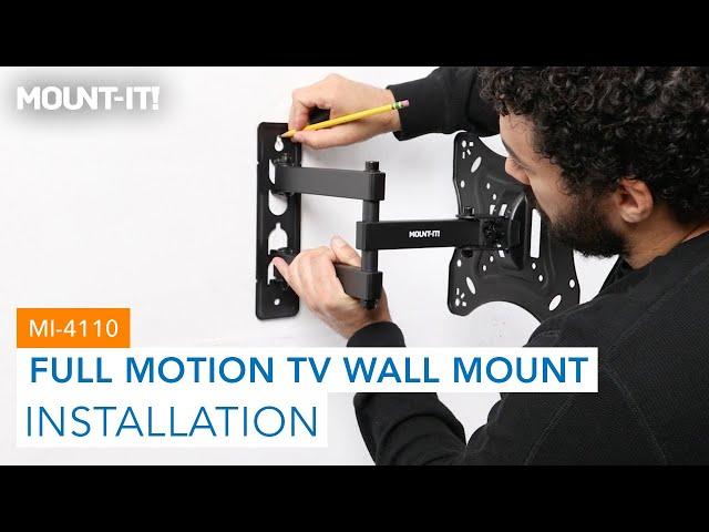 Full Motion TV Wall Mount | MI-4110 (Installation)