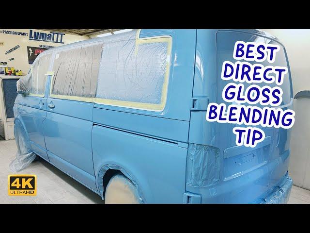 Best Tip For Blending 2K Direct Gloss -  Vw T5 Camper Van Conversion