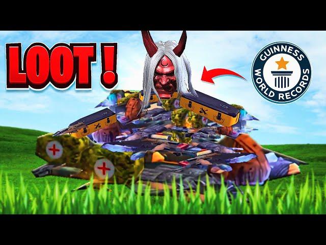 I Made a Biggest Heap of Loot! Best Loot Areas in Free Fire |New Record