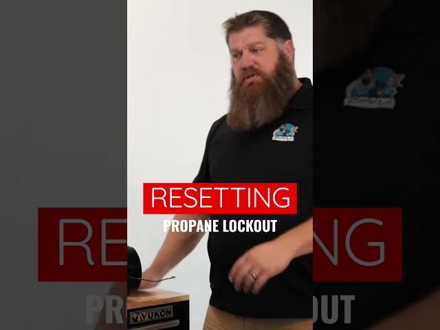 How do you reset a propane lockout? Click the ▶️ button below  to find out! #propane #lockout