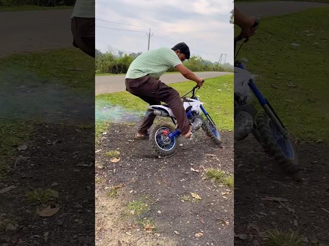 My new mini Dirt bike #dirtbike