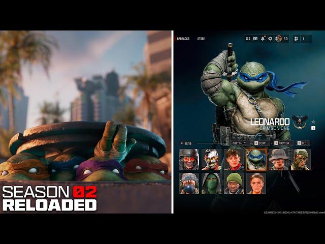 FIRST Black Ops 6 Teenage Mutant Ninja Turtles Trailer, Operators & LTM Showcase (Season 2 Reloaded)