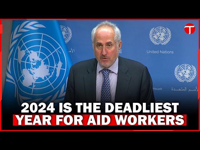 2024 is the deadliest year for humanitarian workers: United Nations