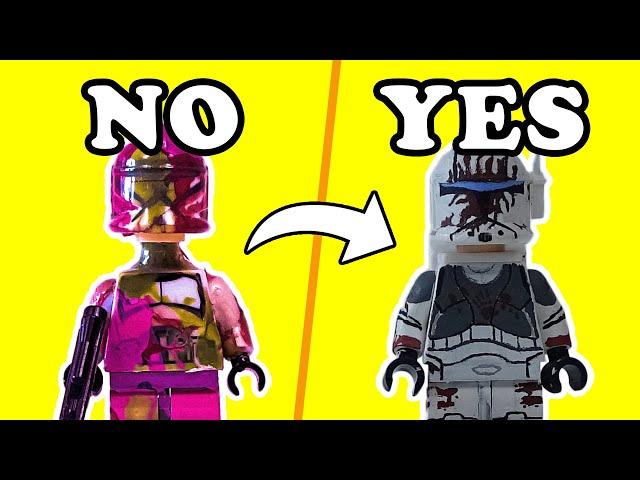 How to make CUSTOM LEGO MINIFIGURES with 0 experience