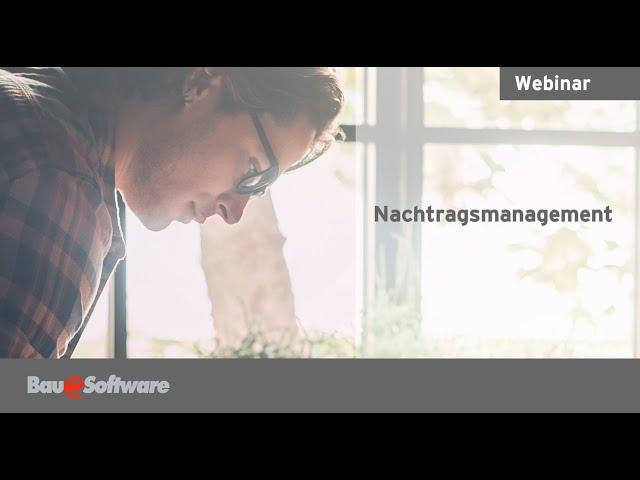 Nachtragsmanagement