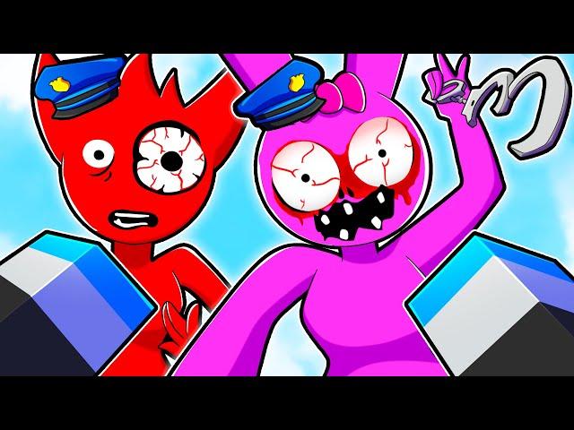 ESCAPING HORROR SPRUNKI GIRLS PRISON!