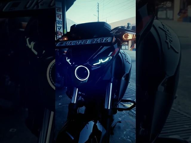 NEW N160 MODIFIED BAJAJ PULSER N160 RING LIGHT &HAZARD INSTALLED #modified #eyes #n160 #trending