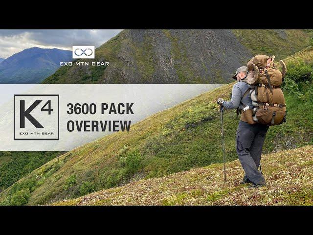 K4 3600 Pack Overview — Exo Mtn Gear