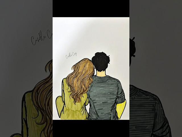 Painting the Bond – Adorable Couple in Every Detail! ️ #cuddlecogs #youtubeshorts #shorts