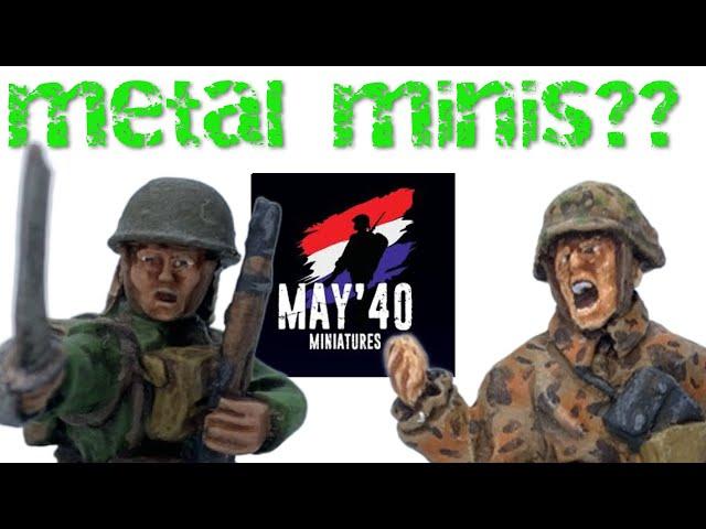 Returning to Metal Miniatures for Bolt Action: featuring May40 Miniatures