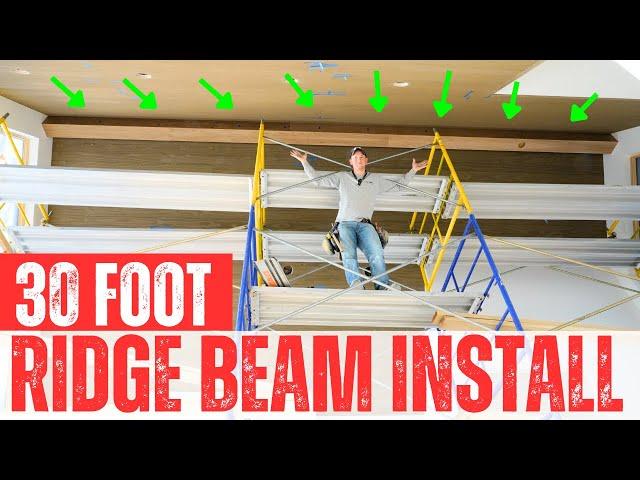 Ridge Beam Masterclass | THIS SCRIBE WAS INSANE!!! 