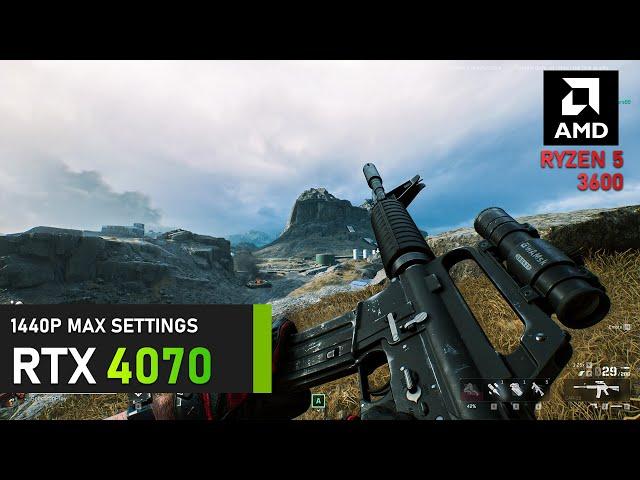 Delta Force: Hawk Ops - RTX 4070 | Ryzen 5 3600 - Benchmark 1440P