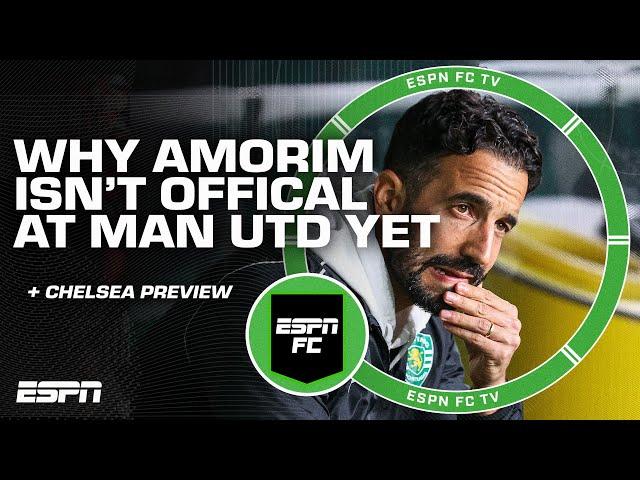 Why Ruben Amorim to Manchester United hasn't been made OFFICIAL  | ESPN FC