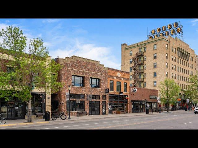 Aerial and Satellite Map Video for Downtown Bozeman Building | Bozeman, Montana