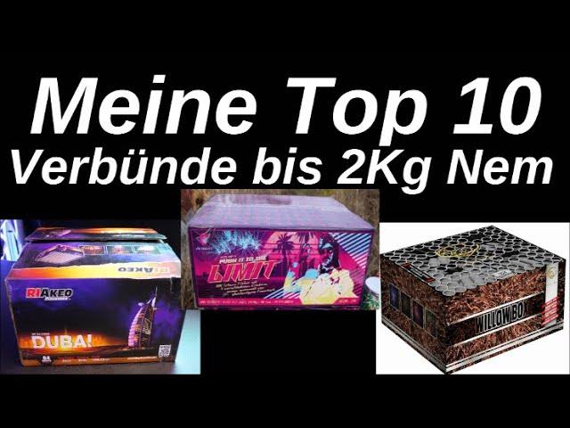 Meine Top 10 / Verbünde bis 2kg Netto / Bis 2022