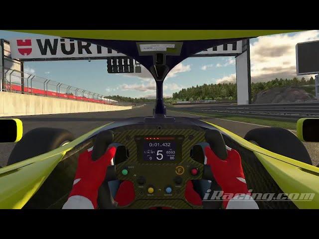 iRacing Rudskogen Motorsenter Super Formula Lights (Dry) Track Guide (Hotlap + Telemetry)