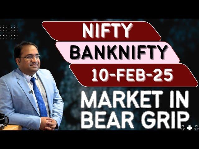 Nifty Prediction and Bank Nifty Analysis for Monday | 10 Feb 2025 | Bank Nifty Tomorrow