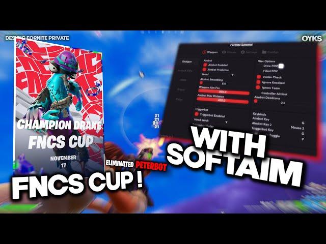 I Tried SOFTAIM in The FNCS Cup.... 