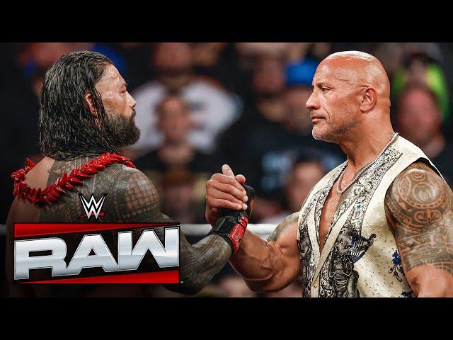 The Rock crowns Roman Reigns with the Ula Fala after Tribal Combat: Raw highlights, Jan. 6, 2025